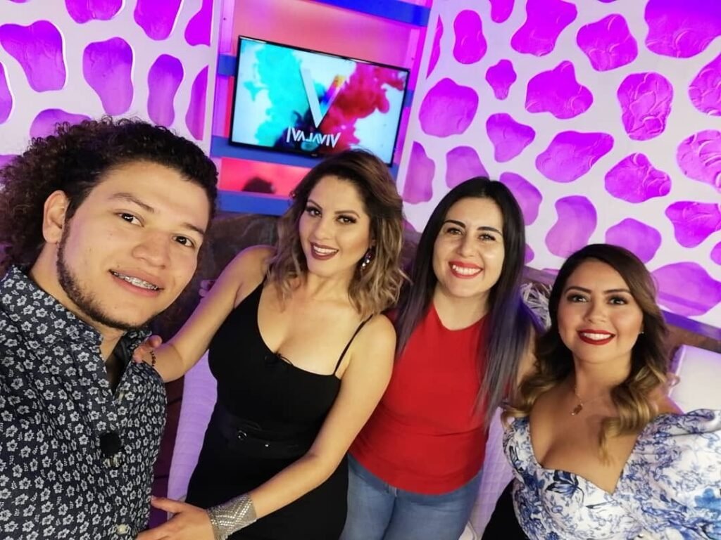Mar Sanvicente en el programa Vivalavi de Canal 6 Torreón
